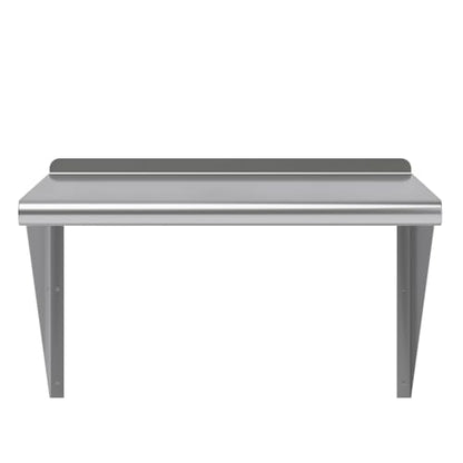 AmGood 24 in. x 24 in. Stainless Steel Wall Shelf | NSF | Metal Shelving | Garage, Laundry, Storage, Utility Room | Restaurant, Commercial Kitchen - size: 24 in. x 24 in.