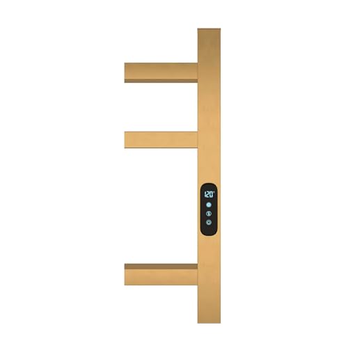 7 Bar Wall Mounted Electric Towel Warmer Racks with Timer & Temperature Multi-Level Adjustable