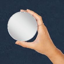 Zadro 20X Extreme Magnification Suction Cup Mirror, Gray