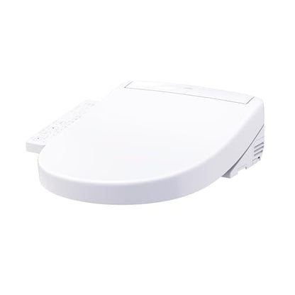 TOTO® WASHLET® S2 Electronic Bidet Toilet Seat with Instantaneous Water Heating, PREMIST and EWATER+ Wand Cleaning, Round, Cotton White - SW3345#01 - color: Cotton White, size: Round