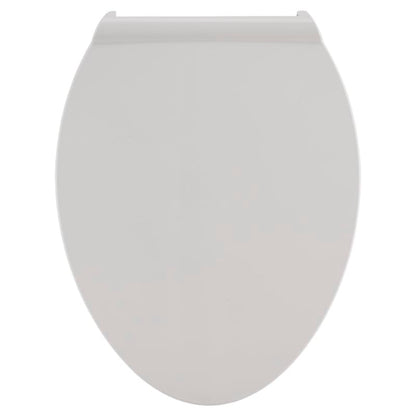 American Standard Contemporary VorMax Elongated Toilet Seat, White | Soft Close Toilet Seat: Includes Quick Release Hinges, Easy to Lift, EverClean Antimicrobial | 5055A65C.020