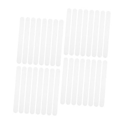 36pcs Transparent Slip Bathtub Decals Adhesive Grip Stickers for Safety Showers Stairs and Bathrooms Slip Shower Stickers for Elderly