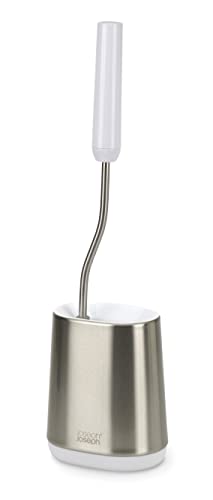 Joseph Joseph Flex Lite Stainless Steel Toilet Brush, Pack of 2, White - size: 2 pack