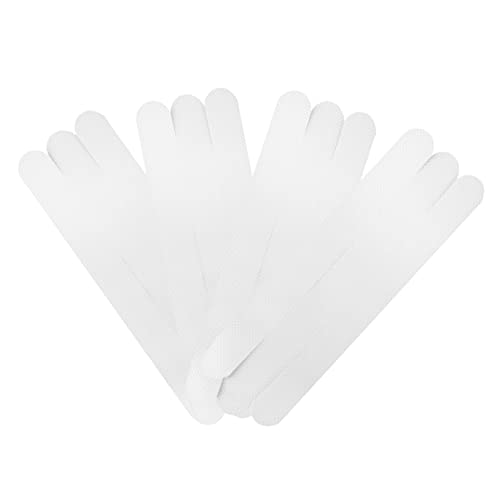 Alipis 12pcs Self Adhesive Caulk Strip Non Slip Shower Stickers for Shower Tub Bathroom Safety Strips Adhesive Bath Treads Bathtub Stickers