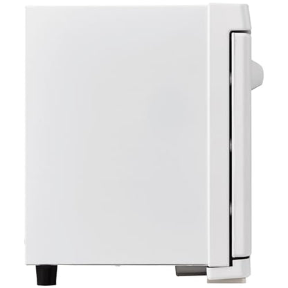VEVOR 23L Large Capacity Hot Warmers with See Through Window, Two Stainless Steel Racks, Holds up 50-60 Towels, 2-in-1 Quick and All-Round Heating for Facials, SPA, Massage, Salon, White