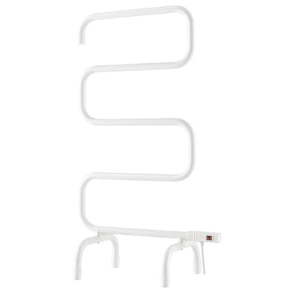 ARLIME Towel Warmer and Drying Rack, Electric Heated Washcloth Warmer, Wall Mount & Free Standing Towel Heater for Bathroom, 100W