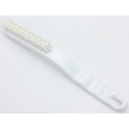 SPARTA Detail Brush Grout Brush, Crevice Brush with Hanging Hole for Bathroom, Kitchens, Countertop, Plastic, 9 Inches, White - color: White, size: 9 Inches