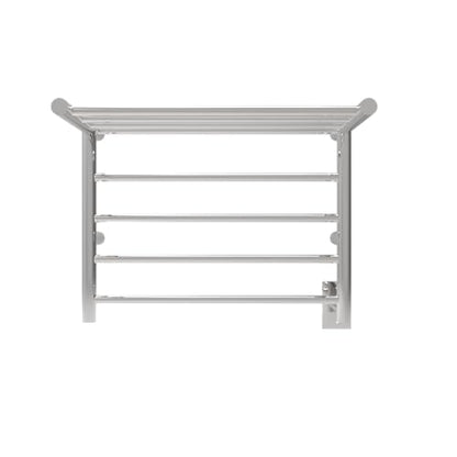 Amba RSH-P Radiant Shelf Hardwired Plug-in Combo 8 Bar Towel Warmer in Polished - color: Polished