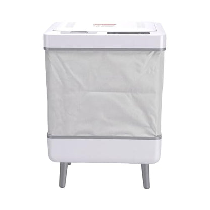 Fafeicy Towel Warmer Bucket Foldable 35L Towel Heater with Timer LED Display ABS Large Capacity 20 30 60 90 Min Heating Drying Mode for Home Spa Apartment Dorm (US Plug)