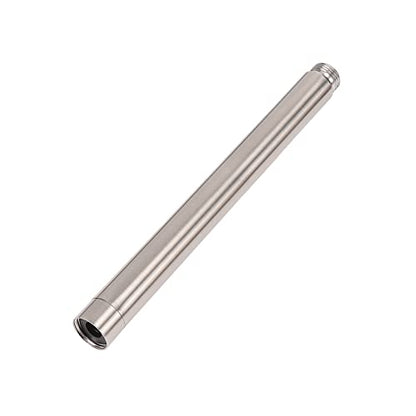 Shower Head Extension Arm, Shower Extender Water Outlet- Lowers Existing, Shower Pipe Extension for Bathroom, Made of Solid Metal Stainless Steel(10 Inch, Brushed Nickel) - color: Brushed Nickel, style: 10 Inch