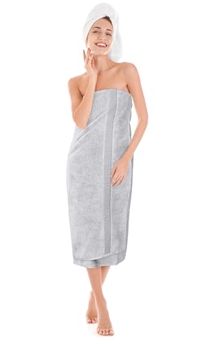 Utopia Towels Luxurious Jumbo Bath Sheet 2 Piece, 600 GSM, 35 by 70 Inches, 100% Ring Spun Cotton, Highly Absorbent and Quick Dry Extra Large Bath Towel, Super Soft Towel, Silver - color: Silver, size: 2 Piece Bath Sheet