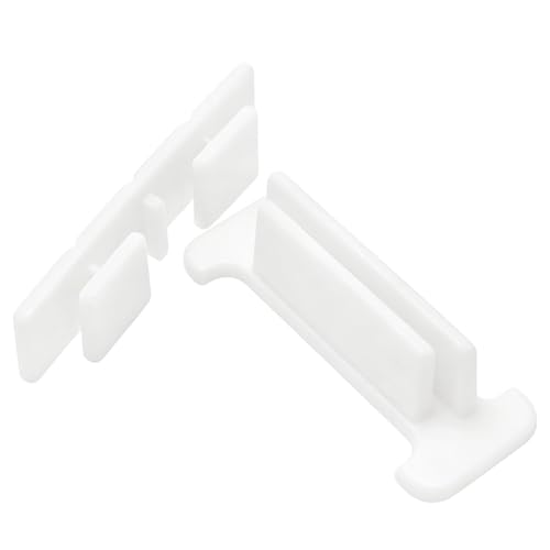 Lovelysp 30PCS White Plastic partition Boards Drawer partitions Kitchen Drawer separators Suitable for Adjustable Dressing Table Tools DIY Decorative partition Accessories