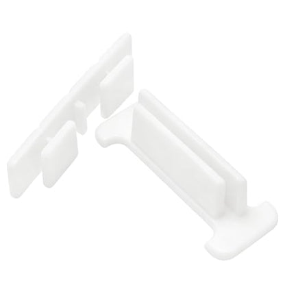 Lovelysp 30PCS White Plastic partition Boards Drawer partitions Kitchen Drawer separators Suitable for Adjustable Dressing Table Tools DIY Decorative partition Accessories