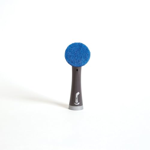 Rubbermaid Reveal Power Scrubber Attachable Scouring & XL Brush Head, for Cordless Electric Battery Powered Scrub Brush, Ideal for Kitchen/Stovetop/Dish/Silverware/Utensils/Appliances - size: 2 Pieces, style: Dual Head Combo