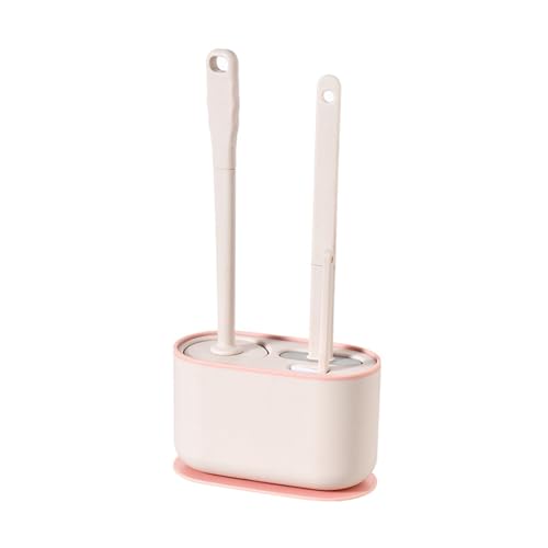 Silicone Toilet Brush Plunger Set,2 in 1 Toilet Bowl Brush and Holder Plunger Set,Plunger Toilet Brush Combo,Bathroom Toilet Brush,Toilet Brush Set,Toilet Scrubber and Plunger Set