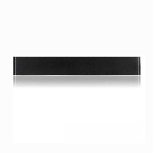 Ralbay LED Modern Bathroom Vanity Light 43.3"/35W Up and Down Matte Black LED Vanity Light for Bathroom Wall Light Fixtures - color: Black-Natural White, size: 43.3 inch