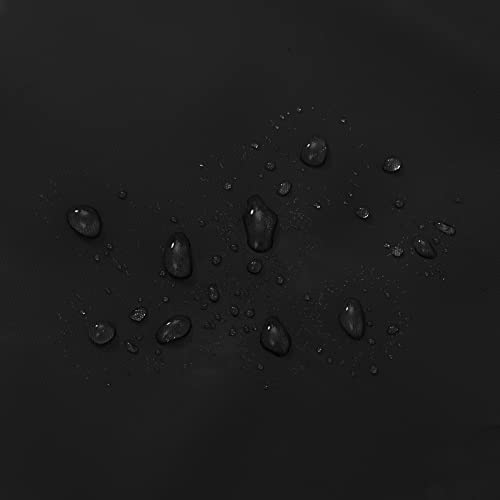 Barossa Design Black Stall Shower Curtain Liner 36" W x 72" H | Waterproof PEVA, 3 Bottom Magnets, Metal Grommets, Lightweight Plastic Shower Liner 36x72 Inches for Small Bathroom Stall - color: Black, size: 36"W x 72"L (Pack of 1)