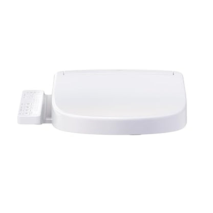 TOTO® WASHLET® S2 Electronic Bidet Toilet Seat with Instantaneous Water Heating, PREMIST and EWATER+ Wand Cleaning, Round, Cotton White - SW3345#01 - color: Cotton White, size: Round