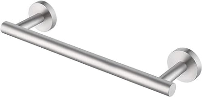 KES 9.6 Inches Hand Towel Bar Bathroom Towel Holder Kitchen Dish Cloth Hanger SUS304 Stainless Steel RUSTPROOF Wall Mount Brushed Steel, Total Length 12 Inch, A2000S30-2 - color: Brushed Grey, size: 12 Inch