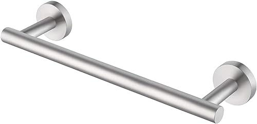 KES 9.6 Inches Hand Towel Bar Bathroom Towel Holder Kitchen Dish Cloth Hanger SUS304 Stainless Steel RUSTPROOF Wall Mount Brushed Steel, Total Length 12 Inch, A2000S30-2 - color: Brushed Grey, size: 12 Inch