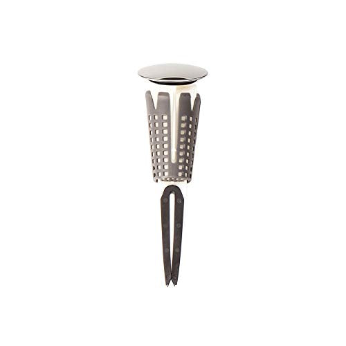 PF WaterWorks SinkSTRAIN Universal Never Clog Hair Catcher Pop-Up Stopper (Cap Diameter 1.5 inch); Chrome; PF0255 - color: Chrome