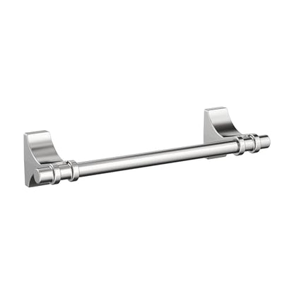 Amerock Davenport Chrome 9 inch (229 mm) Center-to-Center Towel Bar, BH3605526 - color: Chrome, size: 9 Inch (229 mm)