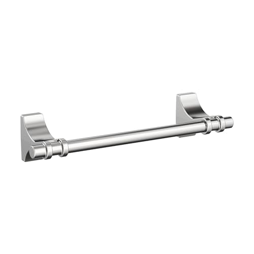Amerock Davenport Chrome 9 inch (229 mm) Center-to-Center Towel Bar, BH3605526 - color: Chrome, size: 9 Inch (229 mm)