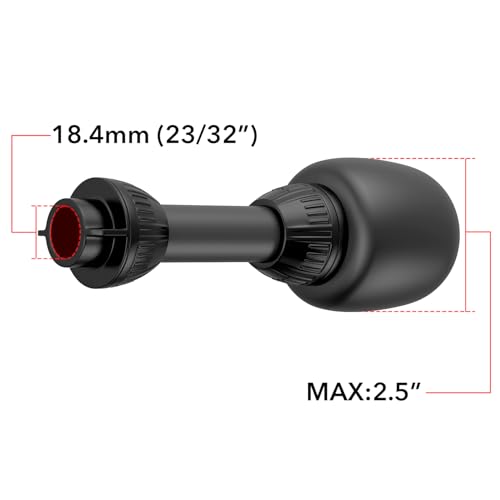 POPULO Electric Plunger Toilet the toilet-specific head