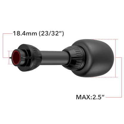 POPULO Electric Plunger Toilet the toilet-specific head