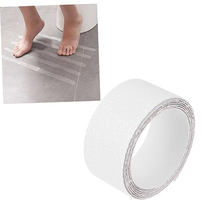 ABOOFAN 3 Rolls Bathroom Non-Slip Stickers Waterproof Shower Clear Anti-Slip Decals for Bathtub Nonslip Tub Stickers Bathtub Anti-Slip Stickers Non Skid Bathtub Stickers Transparent