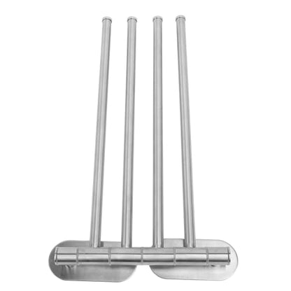 Stainless Steel Towel Rack, 4 Arm, Wall Mounted, Space Saving, Swing Out, Swivel, Bathroom Towel Holder, 304 Stainless Steel, for Bathroom Organization (4 Arm) - size: 4 Arm