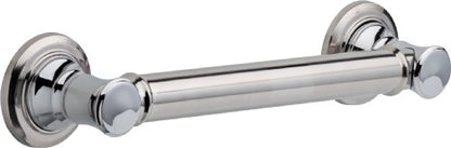 DELTA FAUCET 41612 Traditional Grab Bar, 12-Inch, Chrome - size: 12 Inch