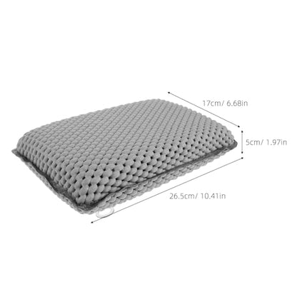 Suction Cup Bathtub Pillow - Bath Pillow with 8 Strong Suction Cups - Anti-Slip Head Support Spa Cushion for Bathtub, Hot Tub