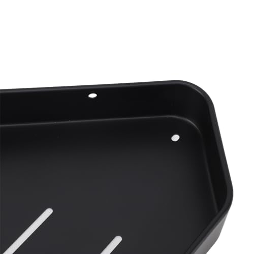 Space Aluminium Corner Shower Shelf, Wall Mounted Rustproof Bathroom Storage, Easy Installation, No Punching Required, Large Capacity for Toiletries and Cosmetics