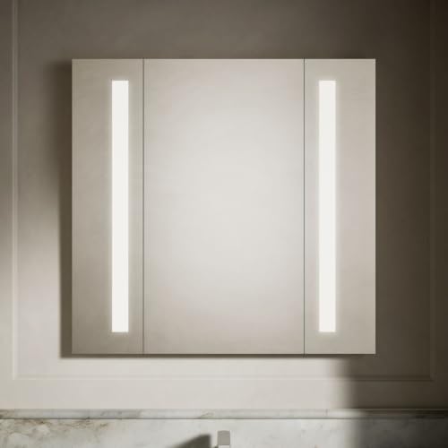 Kohler Verdera 34 in. x 33 in. Surface-Mount Lighted Medicine Cabinet - size: 34" W x 33"H, style: Lighted
