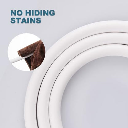 Shower Hose, 140 Inches Extra Long Shower Head Hose Extension for Bathing Toilet Cleaning Dogs Bathroom Bathing White Handheld Shower Hose - color: White, size: 140inch