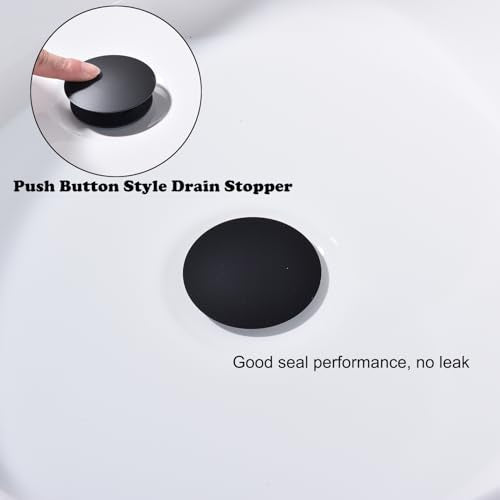 Polished Brushed Nickel Vessel Sink Drain - Bathroom Pop-Up Drain with Detachable Basket Stopper, Anti-Clogging Strainer & Overflow Protection - color: Brushed Nickel, size: with overflow