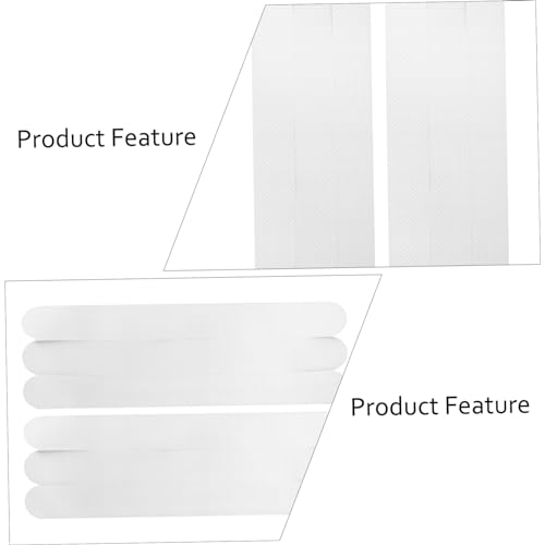 12pcs Transparent Slip Bath Safety Strips Non Slip Stickers for Bathtubs Showers Stairs Floors - size: 12 pcs