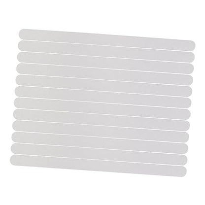 Anti-Slip Tape for Bathroom – Waterproof PET Non-Slip Strips for Bathtubs Showers and Stairs – 24 pcs Adhesive Bath Safety Treads - size: 24 pcs