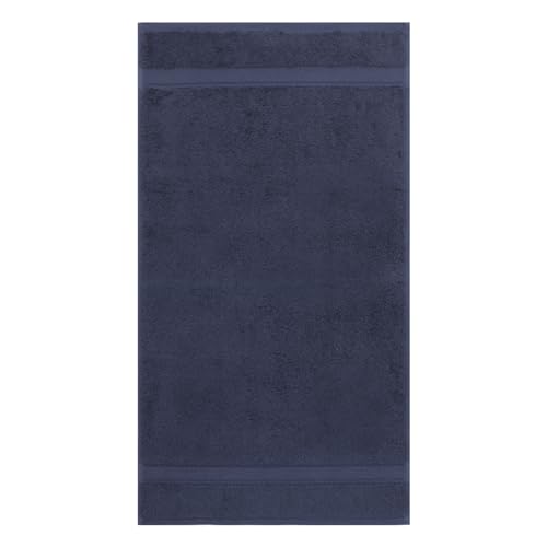 Supreme Terry 6-Piece Premium Towel Set, Soft & Plush 100% Turkish Cotton, Spa Quality, 2 Bath Towel 2 Hand Towels 2 Washcloths-Navy - color: Navy, size: 6 Pcs Set