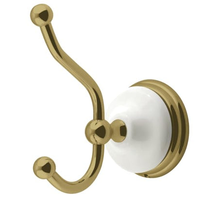 Kingston BA1117BB Victorian Robe Hook, Brushed Brass - color: Brushed Brass
