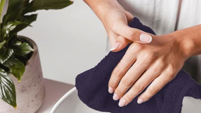 Avalon Towels Plum Washcloths Bulk Pack of 36 (12x12 inches) - 100% Cotton Washcloths & Face Towels - Highly Absorbent & Soft Wash Cloths for Showering, Wash Rags for Body & Face Cloths - color: Plum