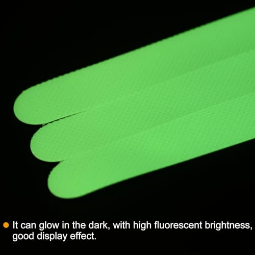 PATIKIL 24Pack Non Slip Bathtub Stickers 15x0.8 Decal Square Light Green | Fluorescent Safety Shower Treads, Adhesive Decal Square, with Scraper, for Stairs Tub Shower