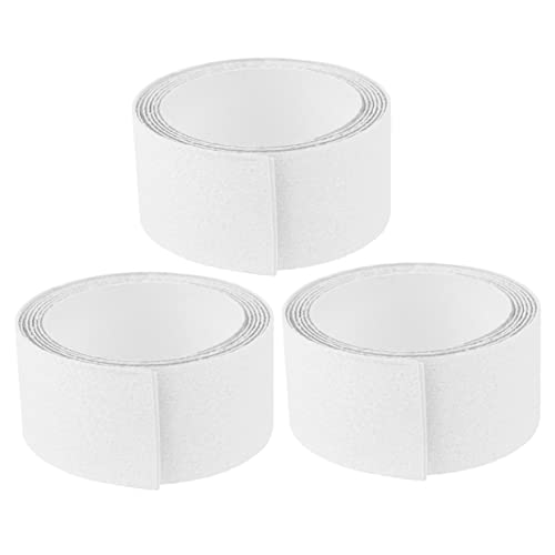 Mobestech 3 Rolls Transparent Peva Bathroom Stickers Slip Decals for Bathtub Self Adhesive Tub Stickers for Bathing Slip Surface Protection