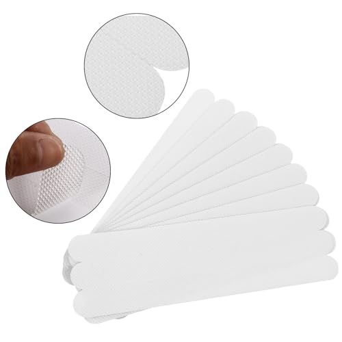24pcs Peva Anti-Slip Bathroom Strips Adhesive Bathtub Stickers Non-Skid Tapes for Tub, Shower, and Stairs Safety Random Color