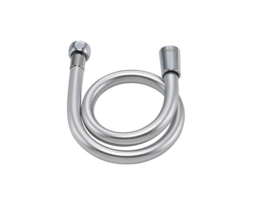 23 Inches PVC Shower Bidet Hose Shower Faucet Hose | 60cm High pressure Showerhead Hose Extra Long,Used In RV, Showerhead, Sprayer, Bidet, Pet Cleaning,Faucet,Bathtub - color: Silver, size: 23 In