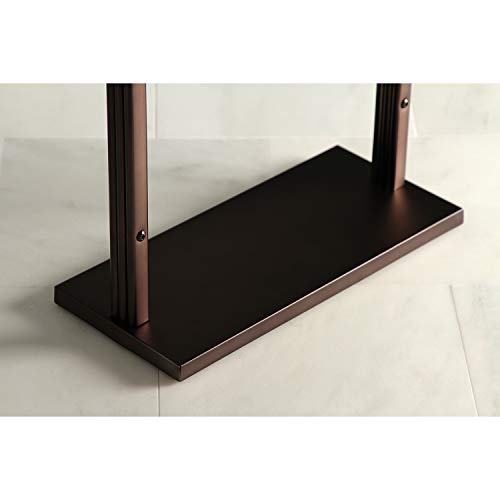 Kingston Brass SCC3305 Edenscape Freestanding Towel Rack, Oil Rubbed Bronze 34.44 x 16.13 x 9.88 - color: Oil Rubbed Bronze
