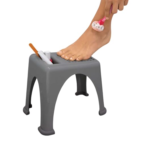 Easy Reach Foot Rest for Shower & Pedicures – Non-Slip Shaving Stool
