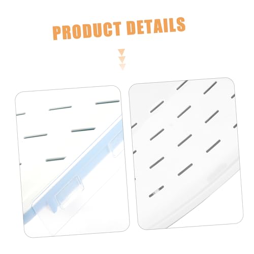 PRETYZOOM Wall Mounted Corner Shelf Organizer Punch-Free Bathroom Storage Rack Triangular Shower Shelf for Corner Waterproof Plastic Easy to Install for Bathroom and Kitchen