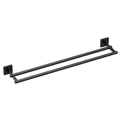 Moen BP1822BL Triva 24" Double -Towel Bar, Matte Black - color: Matte Black